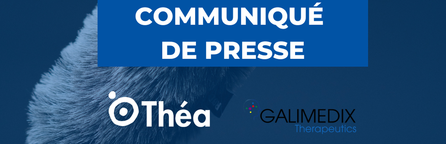 Théa et Galimedix signent un accord de licence